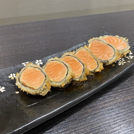 Sashimi saumon tempura