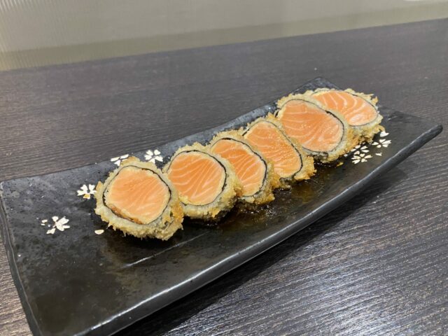 Sashimi saumon tempura